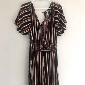 Stripped jumpsuit